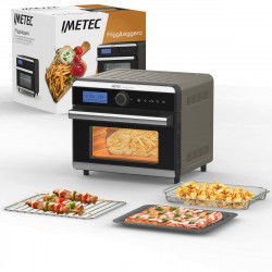 Freidora sin Aceite IMETEC FRIGGI LEGGERO Negro Gris 1550 W