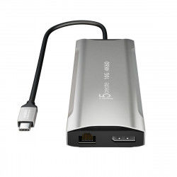 Hub USB j5create JCD397-N Grigio 100 W