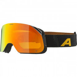 Gafas de Esquí Alpina Blackcomb Q-Lite Negro Naranja S2