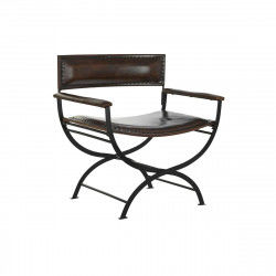 Chaise de Salle à Manger DKD Home Decor Marron 74 x 47 x 75 cm