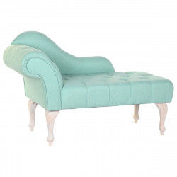 Chaise Longue DKD Home Decor 119 x 55 x 77 cm Kautschukholz grün