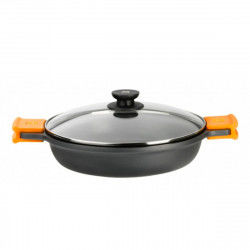 Kookpot met Glazen Deksel BRA A270540 (40 cm) Aluminium