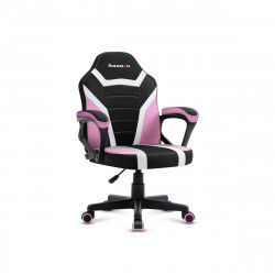 Chaise de jeu Huzaro HZ-Ranger 1.0 pink mesh Enfants Noir/Rose