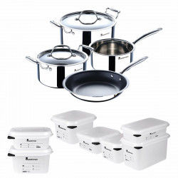 Batería de Cocina Masterpro Cookware Triply 11 Piezas (11 pcs)