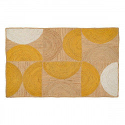 Tapis Jaune Naturel Jute 200 x 290 cm