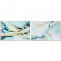 Cuadro DKD Home Decor 80 x 2,5 x 120 cm Abstracto Moderno (2 Unidades)