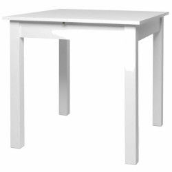 Mesa Auxiliar Plegable 80 x 120 x 80 cm Blanco ABS