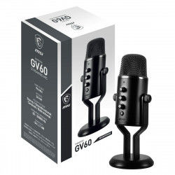 Micrófono MSI PER IMMERSE GV60 STREAMING MIC Negro