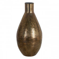 Vase Bronze Gold Aluminium 32 x 32 x 62,5 cm