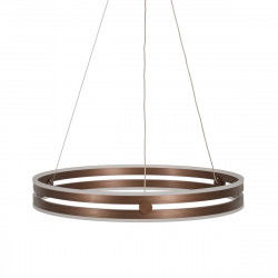 Ceiling Light Brown Golden Crystal Iron 220-240 V 60 x 60 x 9 cm