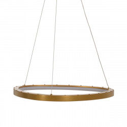 Lámpara de Techo Dorado Cristal Hierro 220-240 V 62 x 62 x 4 cm