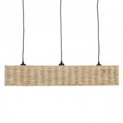 Ceiling Light Black Natural Iron 220-240 V 88 x 17,5 x 65 cm