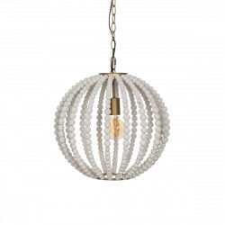 Suspension Blanc Métal 220-240 V 42,5 x 42,5 x 51 cm