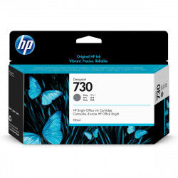 Cartucho de Tinta Original HP 730 (P2V66A) Negro Gris