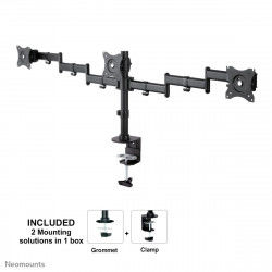 Schermtafel Support Neomounts NM-D135D3BLACK      