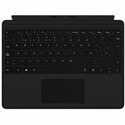 Bluetooth Keyboard with Support for Tablet Microsoft QJX-00012 Black Spanish...