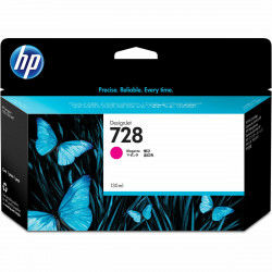 Cartouche d'encre originale HP 728 Magenta (130 ml)