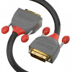 DVI-kabel LINDY 36228 Zwart