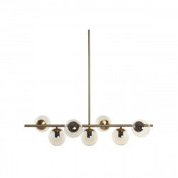 Ceiling Light DKD Home Decor Golden Metal Crystal 96 x 30 x 130 cm