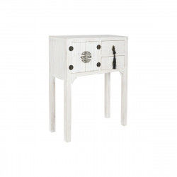 Console DKD Home Decor Blanc Naturel Sapin Bois MDF 63 x 26 x 83 cm