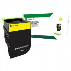 Tóner Lexmark Amarillo Negro