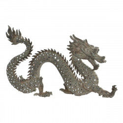 Figura Decorativa DKD Home Decor Dragón Resina Cristal (52 x 13.5 x 31 cm)