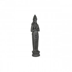 Decorative Figure Home ESPRIT Grey Buddha Oriental 37,5 x 29 x 154 cm