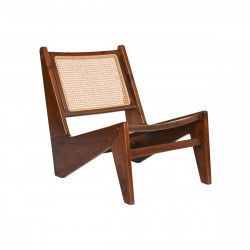 Armchair DKD Home Decor Natural Dark brown Teak 60 x 77 x 71 cm