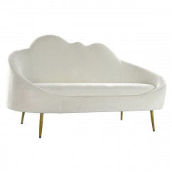 Canapé DKD Home Decor Blanc Métal Nuages Scandi 155 x 75 x 92 cm