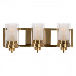 Aplique de Pared Dorado Cristal Hierro A 220-240 V 56 x 17 x 21 cm