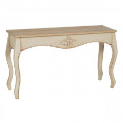 Console Crema Naturale Legno di abete Legno MDF 135 x 43 x 77 cm