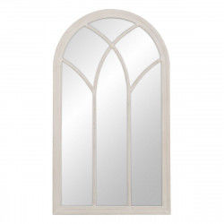 Espejo de pared Blanco Cristal Madera de Paulonia Ventana 80 x 3,5 x 140 cm