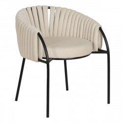 Chair White Black 60 x 49 x 70 cm