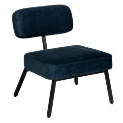 Silla Azul Negro 58 x 59 x 71 cm