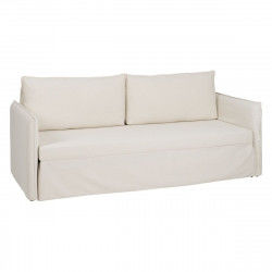 Canapé Beige Polyester Lin 210 x 93 x 95 cm