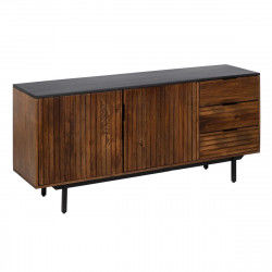 Credenza ABNER Marrone Nero 160 x 40 x 75 cm