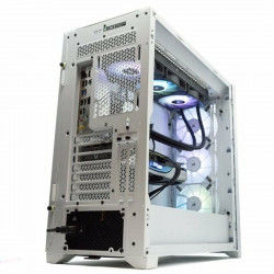 PC da Tavolo PcCom PCC-iCUE-13700KF-4070TI-WHTW Nvidia Geforce RTX 4070 Intel...