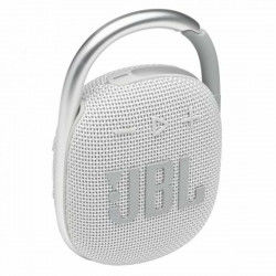 Dankzij de draagbare Bluetooth®-luidsprekers JBL Clip 4  Wit 5 W