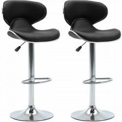 Stool Black (2 Pieces)