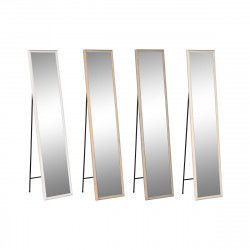 Free standing mirror Home ESPRIT White Brown Beige Grey 34 x 3 x 155 cm (4...