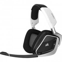 Bluetooth Kopfhörer mit Mikrofon Corsair VOID RGB ELITE Wireless Weiß...