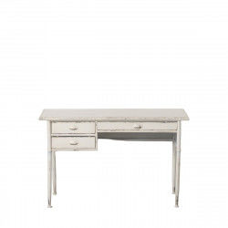 Bureau Crème Fer 122 x 55 x 75 cm