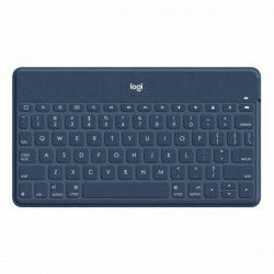 Clavier Logitech 920-010048 AZERTY Français Bleu Noir