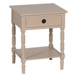 Nightstand White 48 x 40 x 61 cm