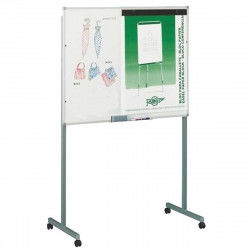 Whiteboard Faibo Wit Zilverkleurig 122 x 150 cm