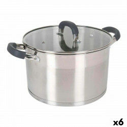 Kookpot Quttin 2,5 L Staal (6 Stuks)