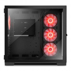 ATX Semi-toren doos Nox LED RGB Zwart