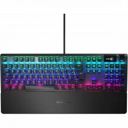 Clavier mécanique SteelSeries APEX 5 Français Bleu Noir AZERTY