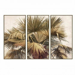 Canvas DKD Home Decor 180 x 4 x 120 cm Palmen Tropisch