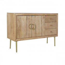 Sideboard DKD Home Decor Brown Golden Wood Mango wood 117 x 40 x 85 cm